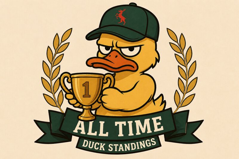 All Time Ducks Records — Full Members (50+ Ducks)