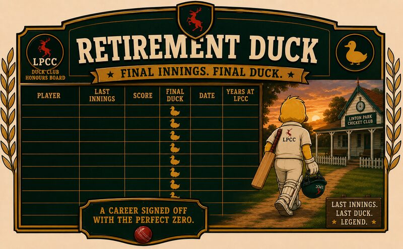 Retirement Duck
